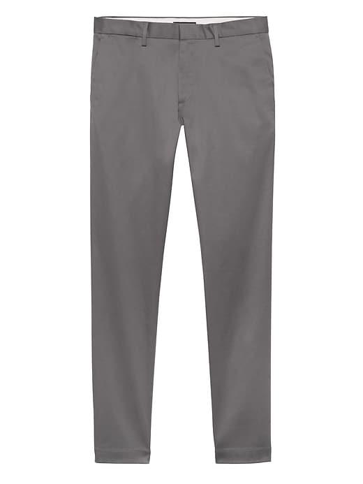 Banana Republic Mens Fulton Skinny Rapid Movement Chino Pant Urban Gray Size 33w