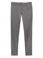 Banana Republic Mens Fulton Skinny Rapid Movement Chino Pant Urban Gray Size 33w