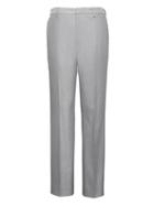 Banana Republic Mens Slim Non-iron Stretch Cotton Texture Pant Gray Size 34w