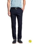 Banana Republic Factory Tailored Slim Fit Non Iron Chino - True Navy