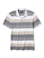 Banana Republic Mens Rugby Pique Polo - Light Tan
