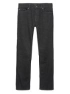 Banana Republic Mens Slim Rapid Movement Denim Black Jean Matte Black Size 31w