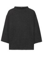 Banana Republic Womens Metallic Mock-neck Top Charcoal Gray & Silver Size Xxs