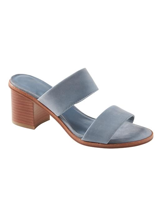 Banana Republic Womens Joie   Maha Heeled Sandal Light Blue Size 8