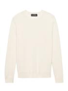Banana Republic Mens Todd & Duncan Cashmere Crew-neck Sweater Cream Size L