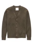 Banana Republic Mens Heritage Cotton Ribbed Cardigan Sweater Mistletoe Size Xl