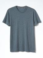 Banana Republic Mens Soft Wash Tee - Folder Blue