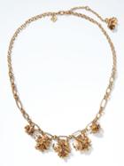 Banana Republic Dainty Floral Necklace - Gold