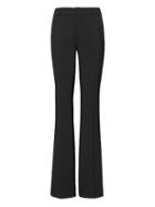 Banana Republic Womens Logan Trouser-fit Machine-washable Italian Wool Blend Pant Black Size 20