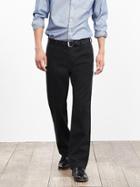 Banana Republic Mens Dawson Relaxed Cotton Chino Size 32w 36l Tall - Black