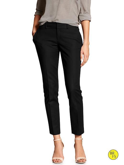 Banana Republic Womens Factory Jackson Fit Pant Size 10 Petite - Black