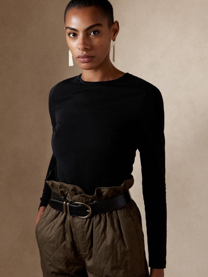 Refined Crew-neck T-shirt