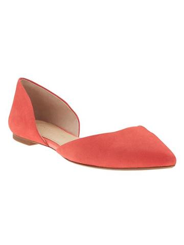 Banana Republic Alani D'orsay Flat Size 10 - Coral Dream