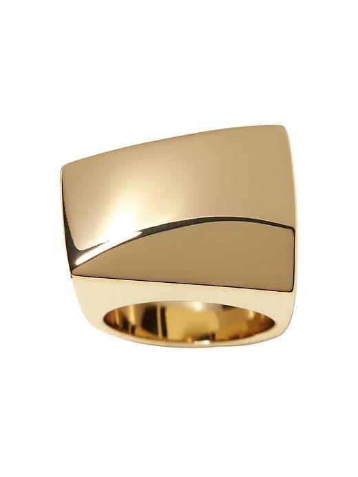 Banana Republic Architecture Ring Size 5 - Gold