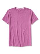 Banana Republic Mens Soft Wash Tee Size L Tall - Royal Violet