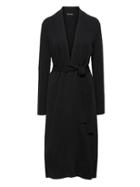 Banana Republic Womens Wool-cotton Blend Duster Cardigan Sweater Black Size Xs