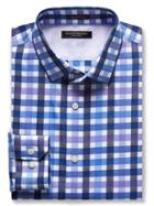 Banana Republic Mens Camden Fit Non Iron Shirt Size L Tall - Deep Periwinkle