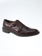 Banana Republic Brock Double Monk Strap Oxford - Chocolate Brown