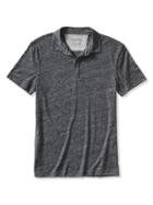 Banana Republic Mens Vintage Solid Polo Size L - Moonless Night
