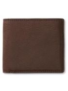 Banana Republic Slim Leather Wallet Size One Size - Dark Brown