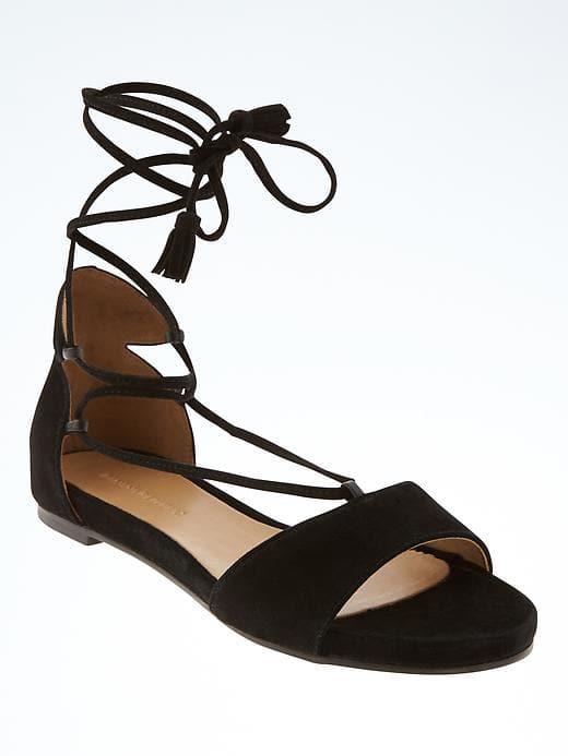Banana Republic Gladiator Sandal - Black