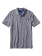 Banana Republic Mens Signature Pique Polo Size L Tall - Powder Blue Heather