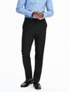 Banana Republic Mens Classic Fit Solid Wool Trouser Size 28w 32l - Black