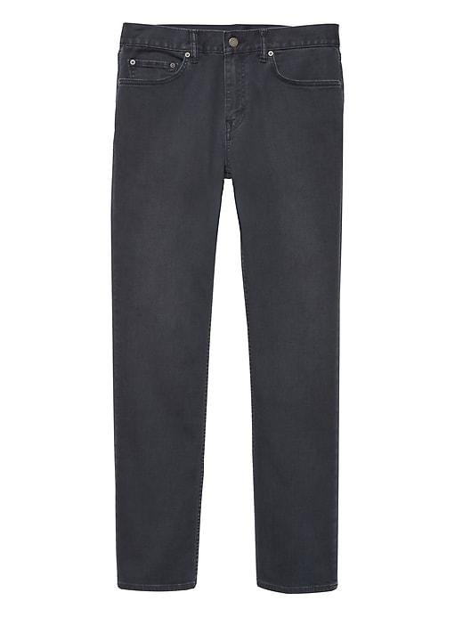 Banana Republic Mens Slim Rapid Movement Denim Gray Wash Jean Griffin Gray Size 30w