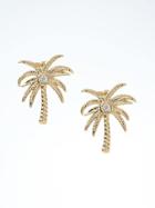 Banana Republic Palm Tree Stud Earrings - Gold