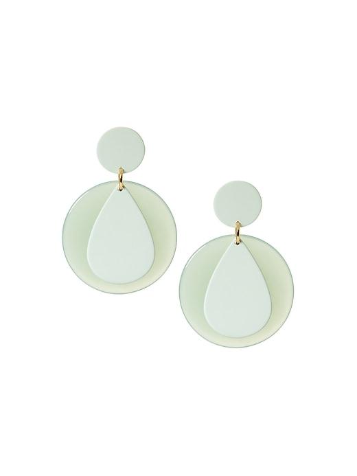 Banana Republic Enamel & Resin Drop Earring