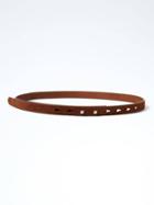 Banana Republic Pin Stud Belt - Medium Brown