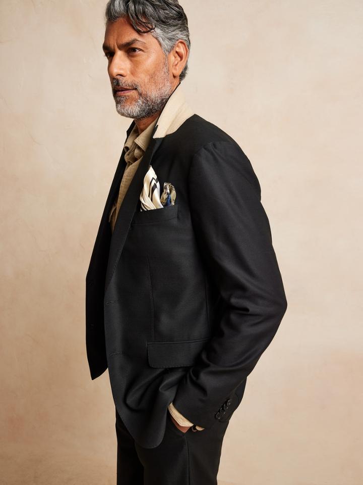 Signature Hopsack Suit Jacket