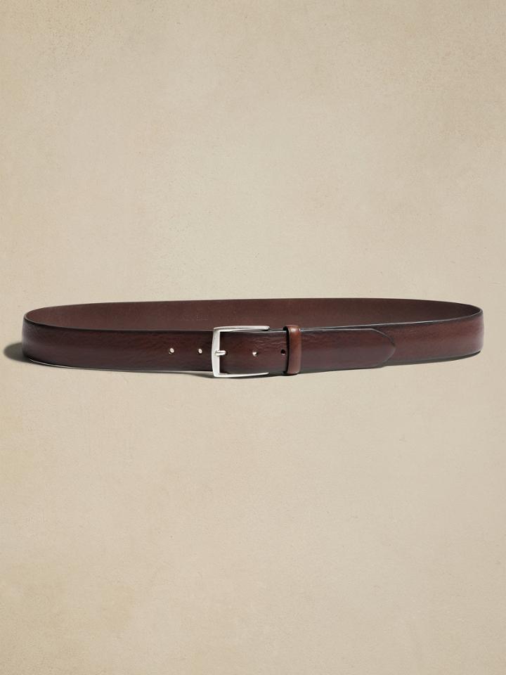 Lustro Burnished Leather Belt