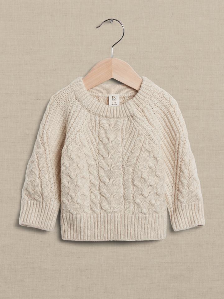 Baby Cashmere Cable Sweater