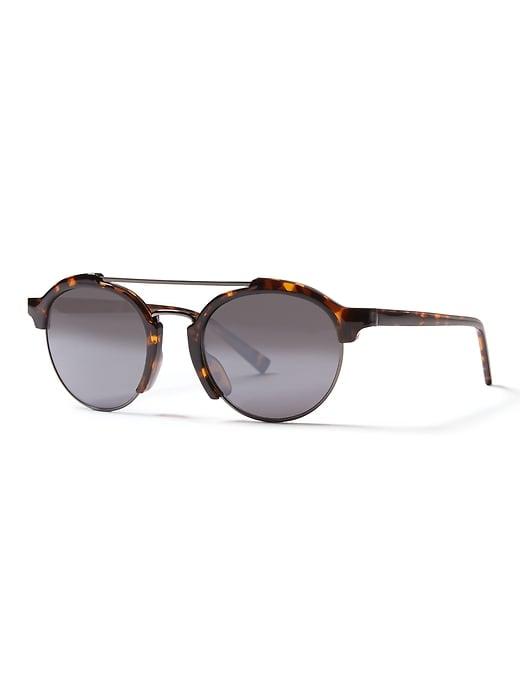 Banana Republic Mens Irving Sunglasses Havana Size One Size