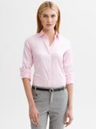 Banana Republic Petite Non Iron Fitted Sateen Shirt - Pink Oxford