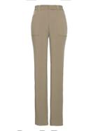 Banana Republic Womens Logan Trouser-fit Bi-stretch Utility Pant Tuscany Green Size 0