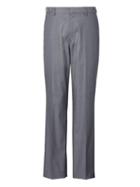 Banana Republic Mens Standard Houndstooth Non Iron Stretch Pant - Navy