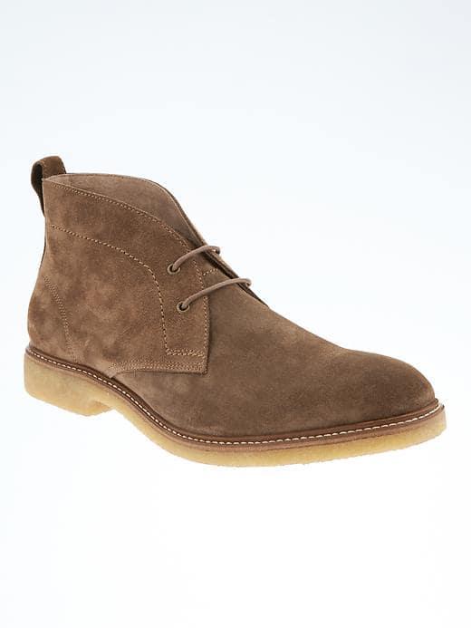 Banana Republic Darien Suede Chukka - Grey