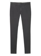Banana Republic Mens Fulton Skinny Stretch Chino Pant Charcoal Size 34w