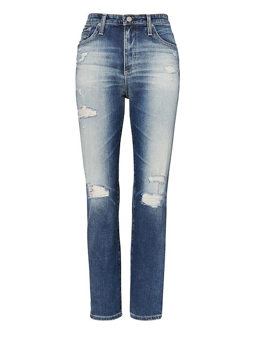 Banana Republic Womens Ag Jeans   Isabelle Straight Crop Jean 17 Years Free Spirit Size 29
