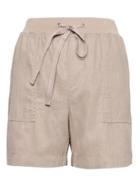 Banana Republic Womens Petite Soft Linen-cotton 5 Pull-on Short Nile Clay Size 8