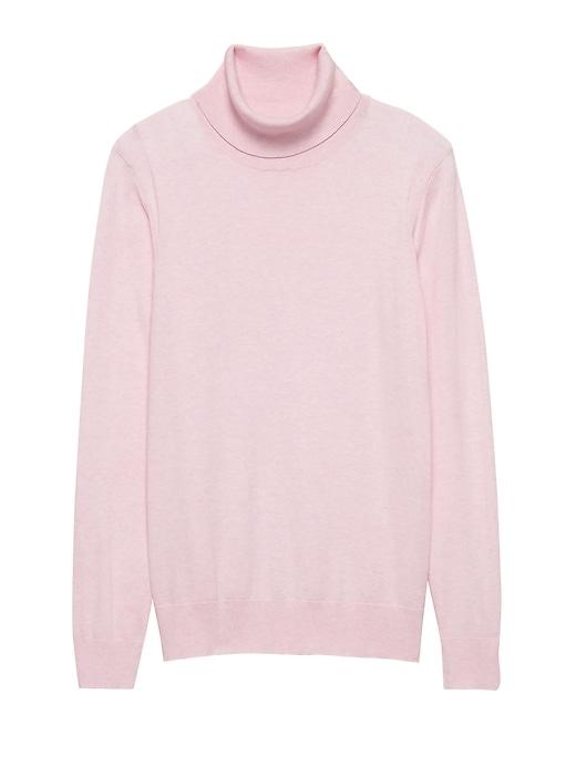 Banana Republic Stretch-cotton Turtleneck Sweater