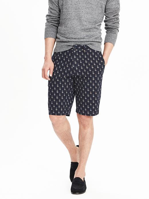 Banana Republic Emerson Ikat Short Size 30w - Navy