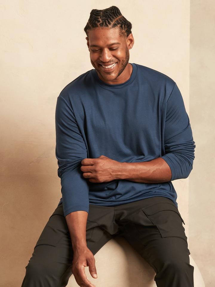 Merino-blend T-shirt