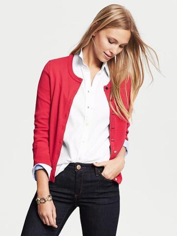 Banana Republic Anna Cardigan - Heartthrob
