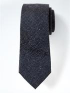 Banana Republic Mens Silk Nepnanotex Tie - Navy