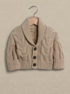 Cable-knit Cardigan For Baby