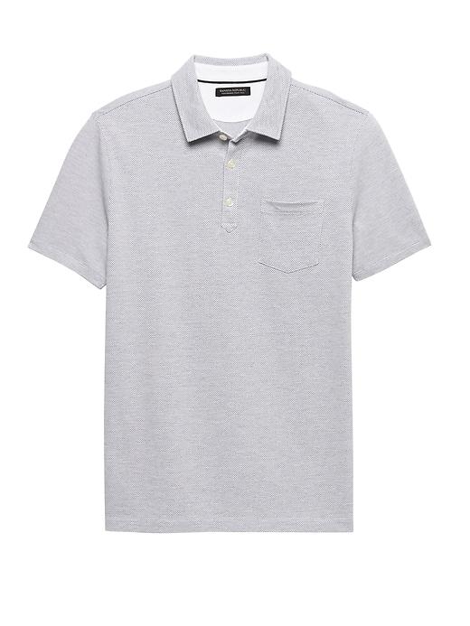 Banana Republic Mens Don';t-sweat-it Polo Shirt White Size Xxl