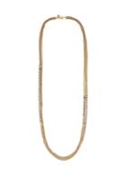 Banana Republic Womens Cupchain Swag Layer Necklace Gold Size One Size